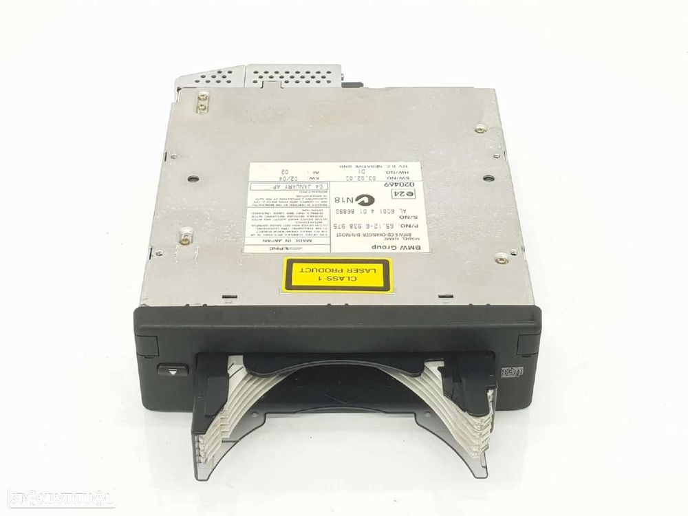SISTEMA DE ÁUDIO RÁDIO CD BMW SERIE 5 BERLINA E60 - 1