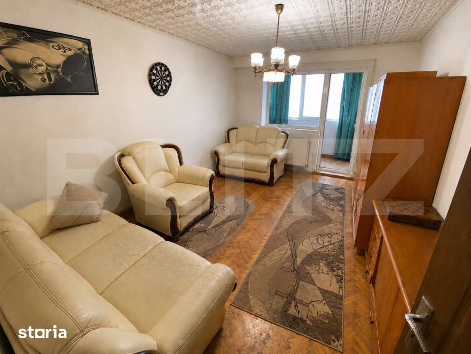 Apartament 2 camere decomandate, 52 mp, etaj intermediar, zona Calea F — fotografia 1
