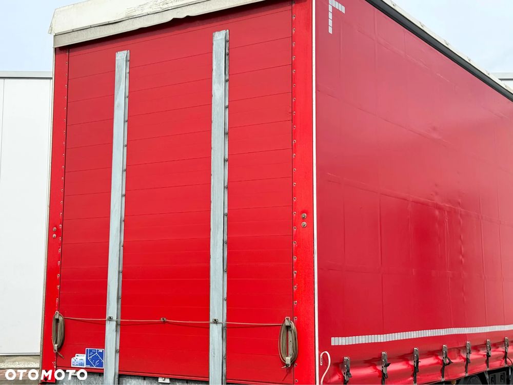 Gniotpol PRZYCZEPA TANDEM / 7,75 M /PODNOSZONA OŚ/ SUWANY PODNOSZONY DACH / - 11