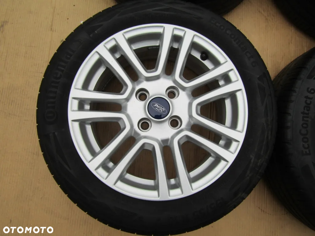 4x Felgi Koła 16 Ford KA + Plus Fusion Focus Fiesta MK7 MK8 + Opony 195/55 - 8