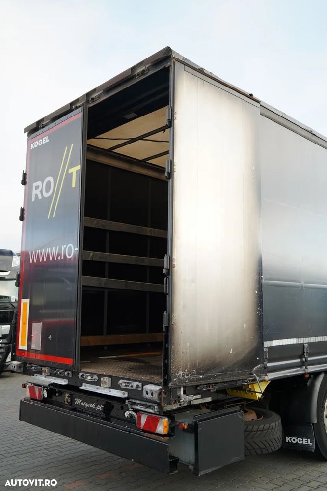 Kögel CORTINĂ KOGEL / STANDARD / ACOPERIȘ SUSPENDAT / CONTENIER PENTRU PALEȚI - 15