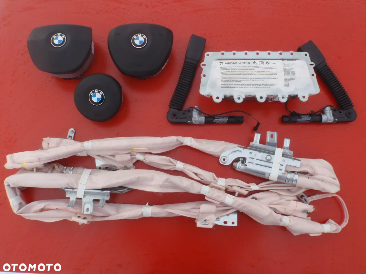 BMW X5 G05 X6 G06 USA PODUSZKA AIRBAG KURTYNA KURTYNY COURTAIN LEWA PRAWA 7409179-14  7409180-13  DESKA PAS PASY AIR BAG FOTELA SRS - 6