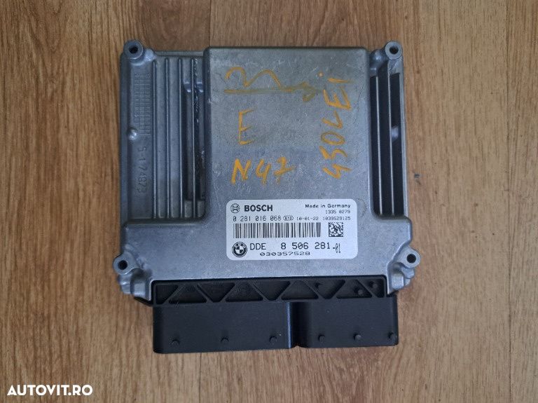 Unitate control ECU calculator motor DDE N47 Original BMW E81 E87 E82 E88 E90 E91 13618506281 - 1