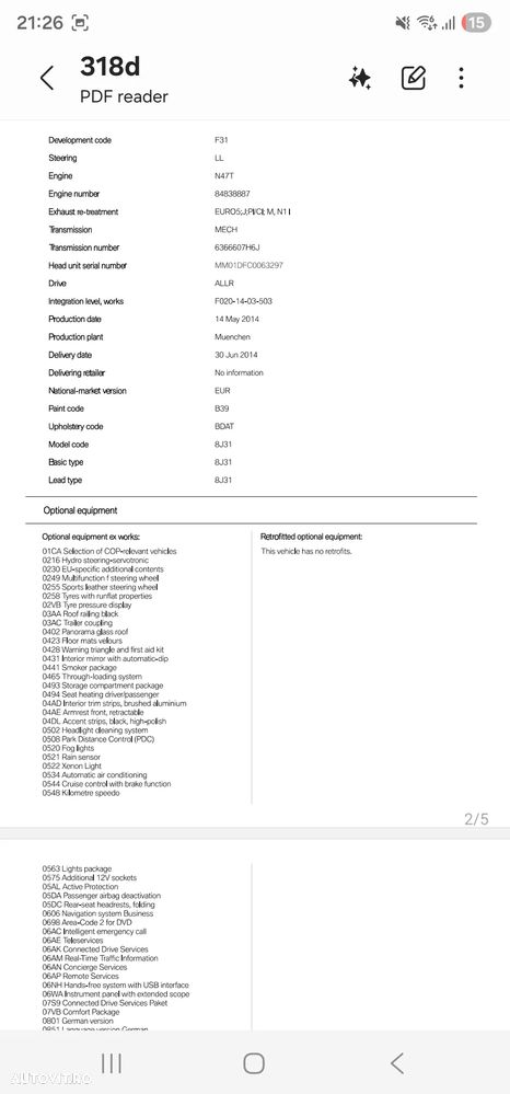 BMW Seria 3 318d Modern Line - 10