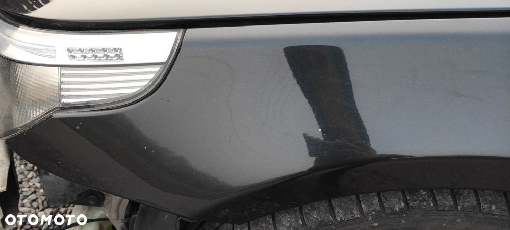 BŁOTNIK LEWY PRZÓD PRZEDNI BMW E60 E61 490 DIOPSIDSCHWARZ METALIC ORG LAKIER - 2