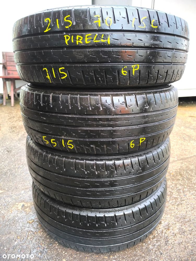 215/70R15C 15 C 109/107S Opony Letnie Lato PIRELLI CARRIER 7mm Legnica ALU-RAD 215/70 - 1