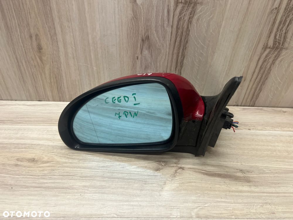 LUSTERKO LEWE KIA CEED I 7PIN CZERWONE