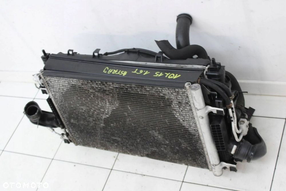 CHŁODNICE KOMPLET CHŁODNIC WENTYLATOR OPEL ASTRA J 4 GTC 1.6 T - 6
