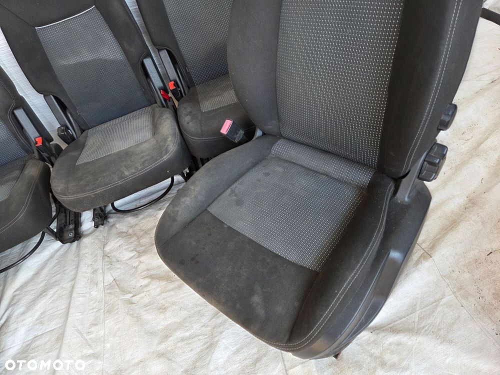FORD GALAXY MK3 III LIFT UK ANGLIK FOTELE KANAPA TYŁ KOMPLET FOTELI - 5