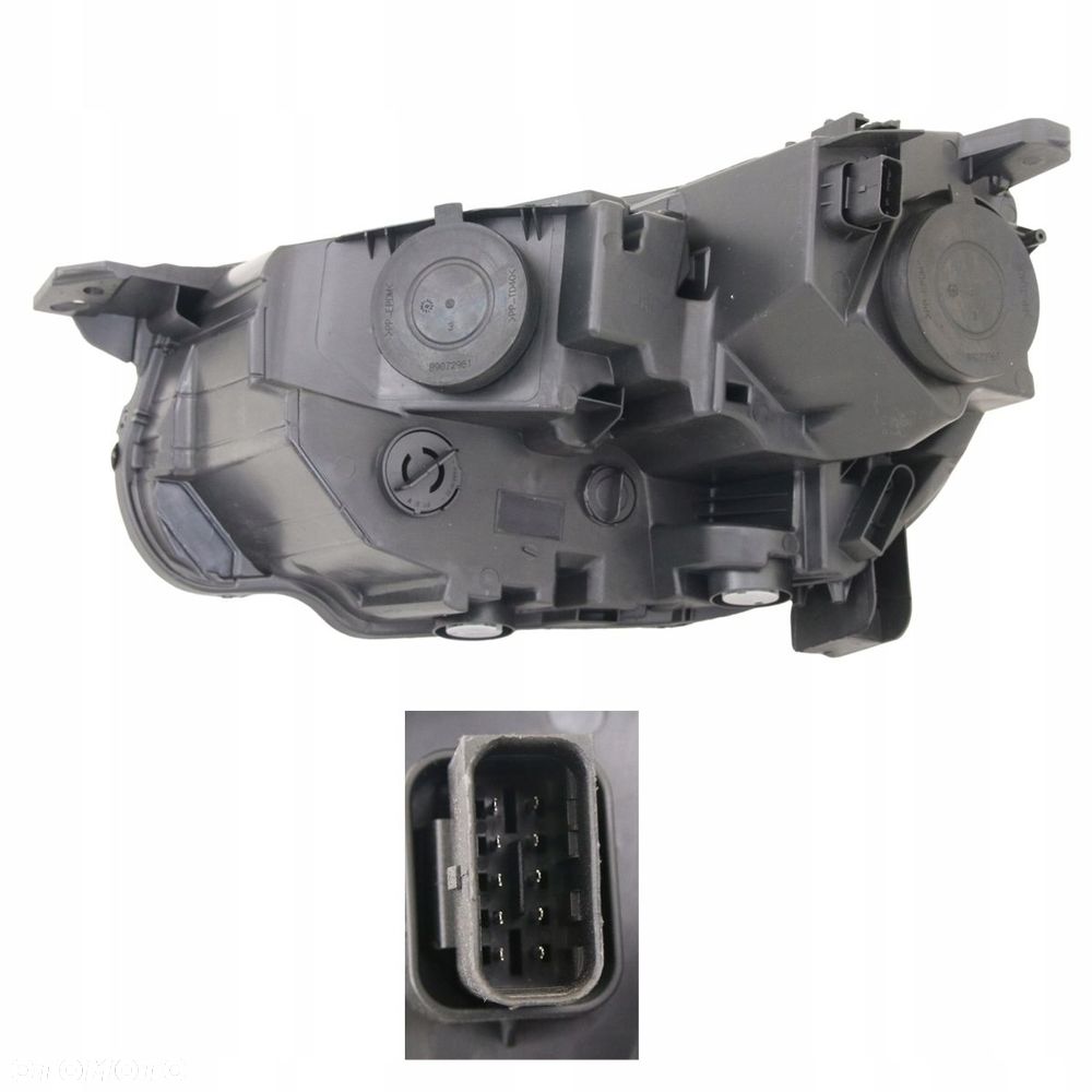Reflektor Lampa Przód Peugeot Rifter Partner k9 III 3 2018-2023 kpl - 5
