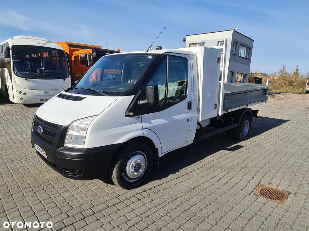 Ford Transit 2013 r. Wywrotka Bliźniak Kiper Na Bliźniaku - 9