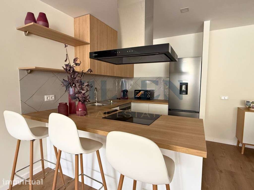 Apartamento T2 Mobilado em Vila das Aves - Conforto e Elegância Pro... - Grande imagem: 5/12