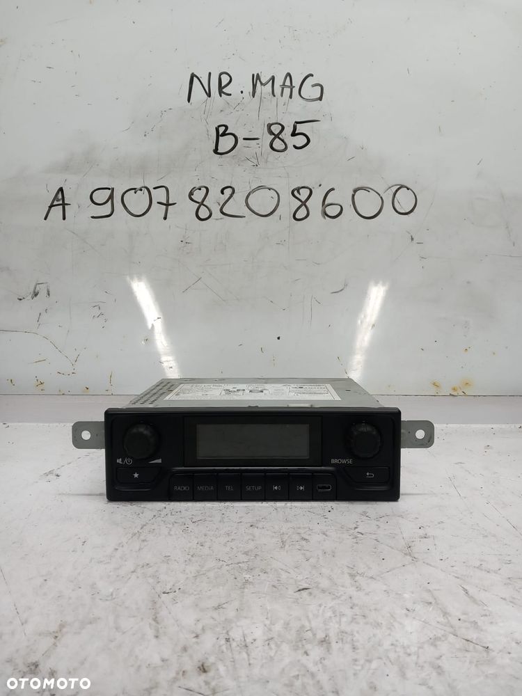 RADIO MERCEDES SPRINTER W907 W910 A9078208600 - 1