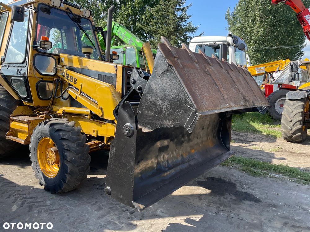 Caterpillar Koparko Ładowarka Cat 428B Caterpillar 428 Koparka Teleskop Krokodyl Widły - 23