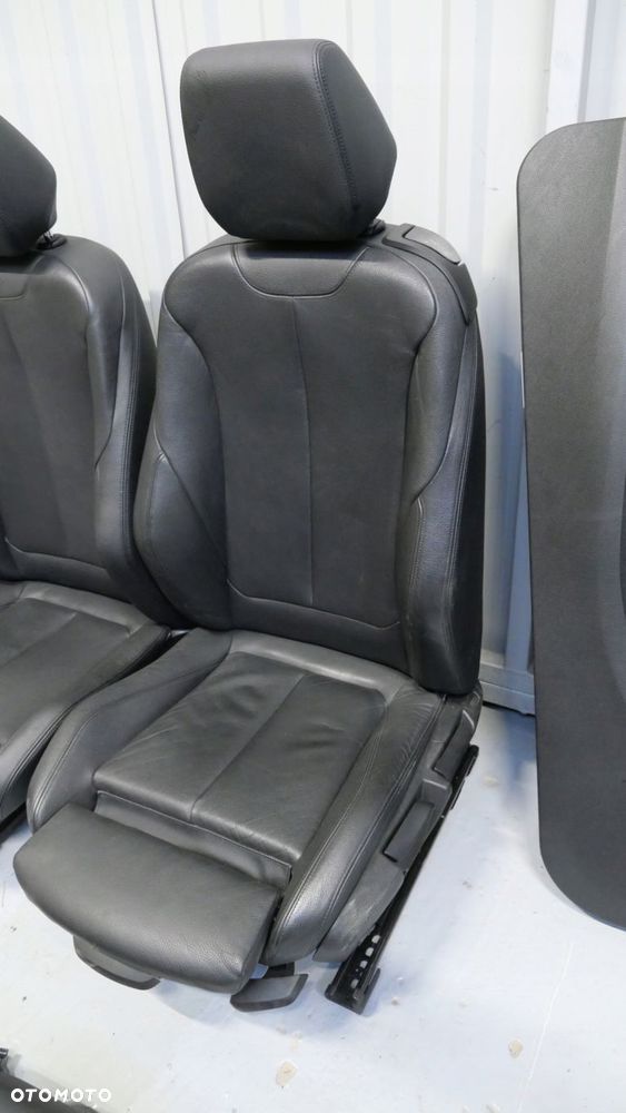 bmw f21 f22 wnętrze fotele kanapa boczki m-pakiet skóra eu grzane - 9