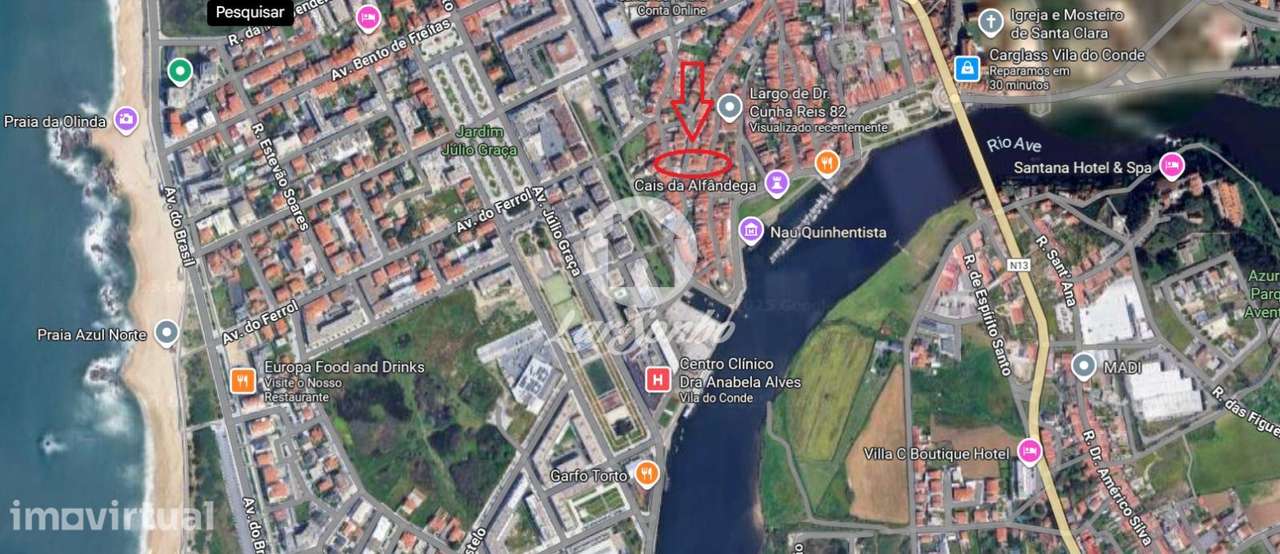 Apartamento T3 no Centro Histórico de Vila do Conde - Grande imagem: 4/19