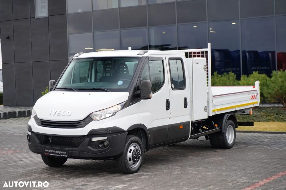 Iveco DAILY 35-140 / BASCULATOR / CU OPȚIUNI - 6 LOCURI / DOUĂ LOCURI / MANUAL / - 10