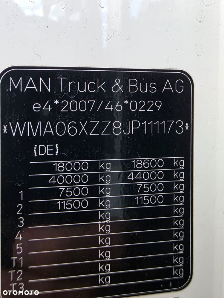 MAN TGX 460 - 10