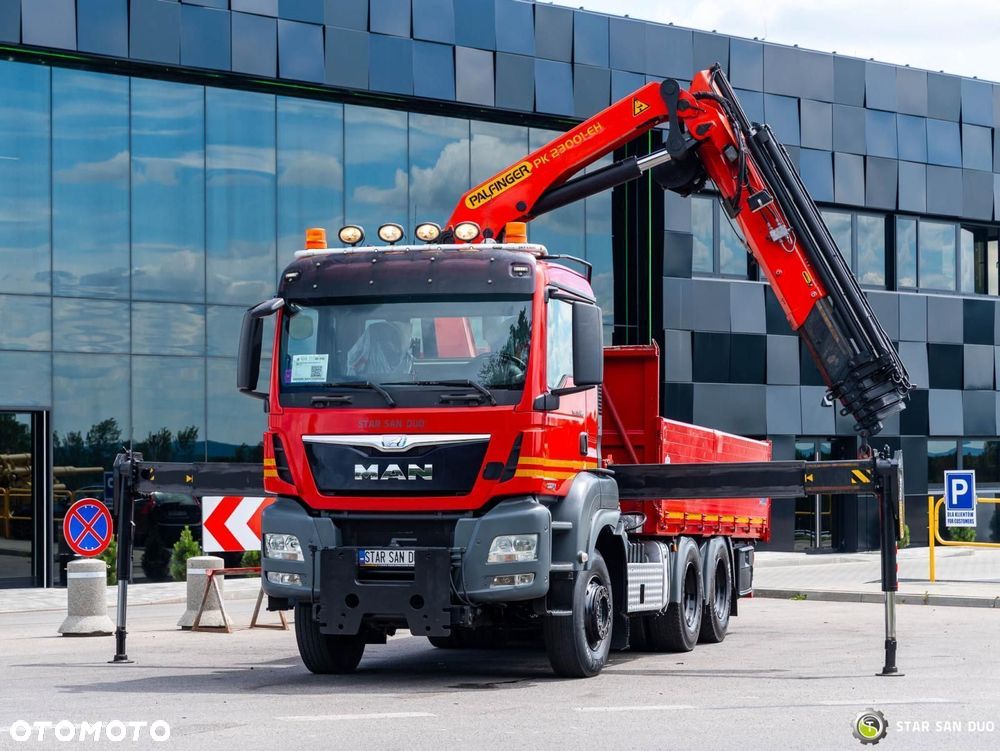 MAN TGS 33.480 6x4 PALFINGER PK 23001 EH HDS Żuraw Siodło Wciągarka - 7