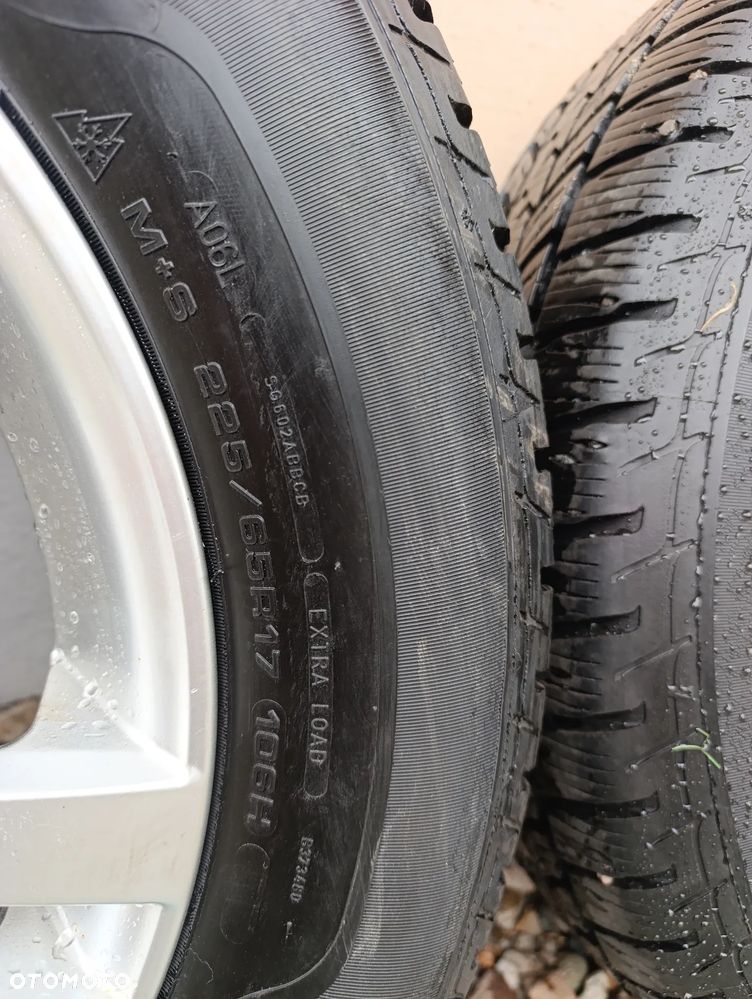 Koła 17 cali 5x127, 225x65 opony zimowe 9mm, Fiat Freemont, Dodge Journey - 12