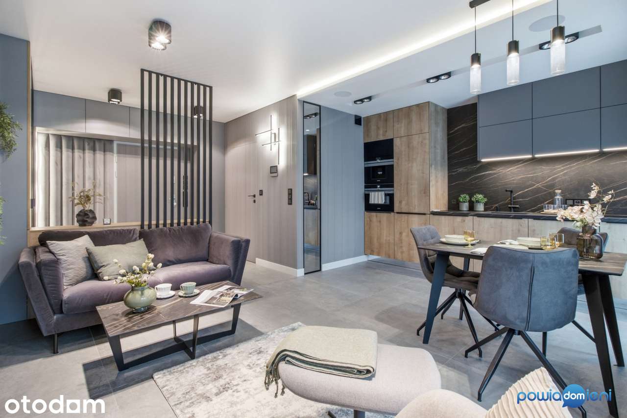 Nowoczesne mieszkanie z systemem smart home, gotowe do zamieszkania