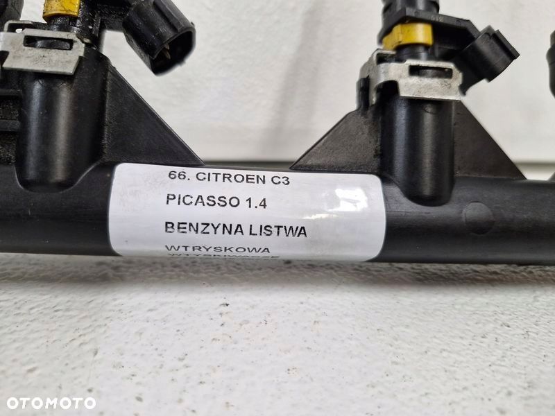 citroen c3 picasso 1.4 vti b listwa wtryskowa wtryskiwacze v7575645 7575645 - 7