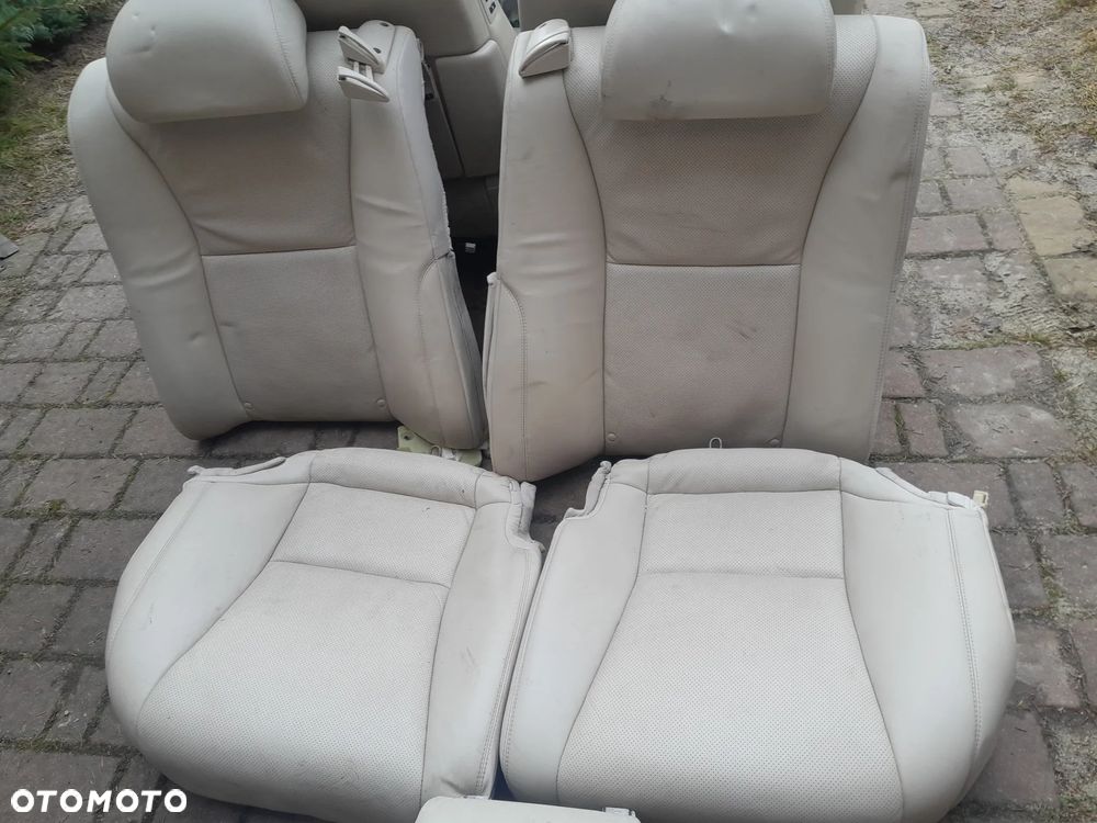 Fotele Skóry Lexus LS460,LS600, 07-12R, jasna skóra - 3