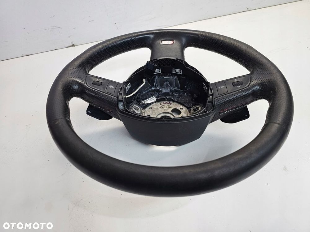 KIEROWNICA SKÓRA S-LINE ŁOPATKI AUDI A6 C6 Q7 4L 4F0419091CA URS - 6