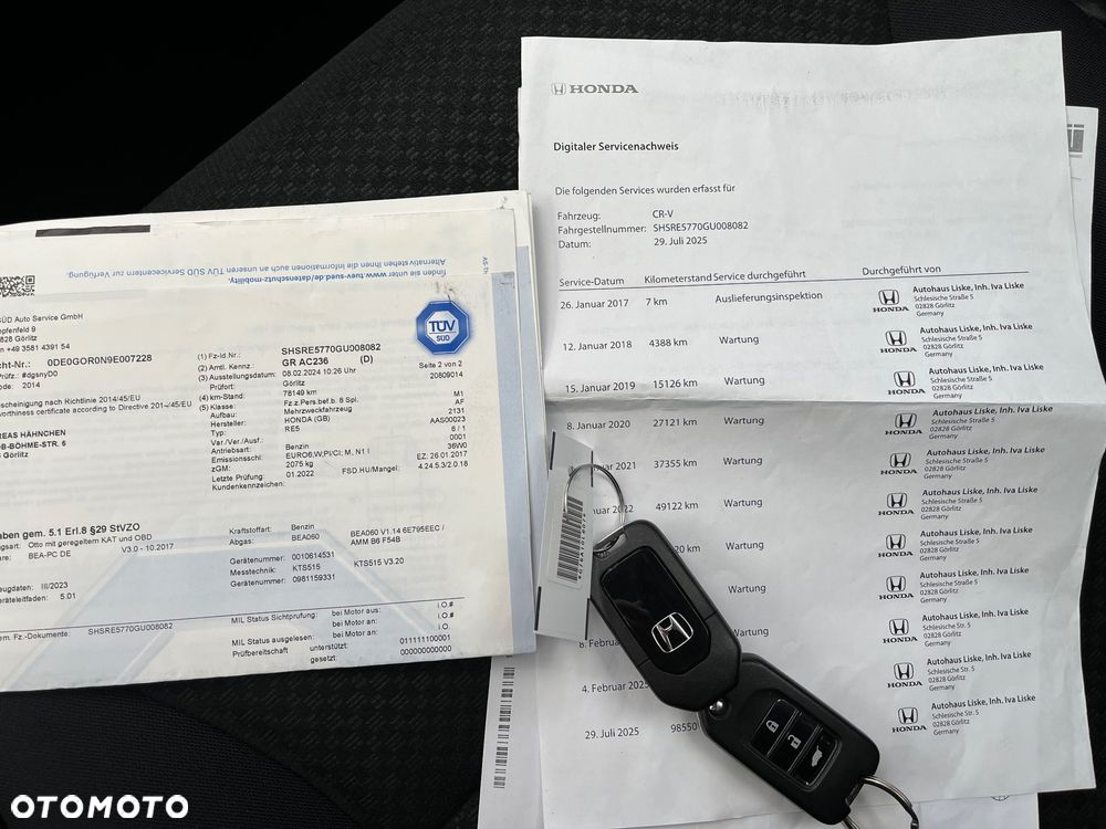Honda CR-V 2.0i-VTEC 4WD Elegance - 36