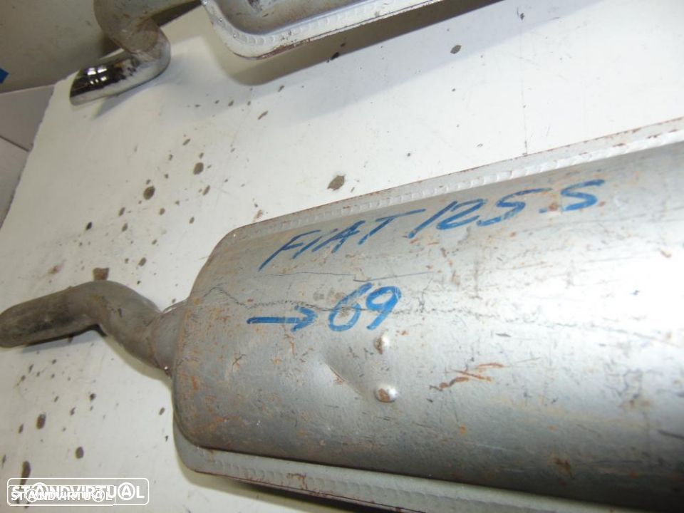 Antigos Fiat 125 S panelas de escape - 6