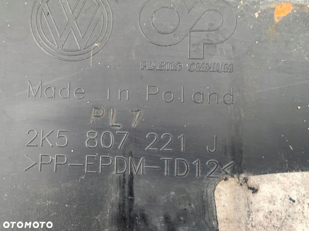 VW CADDY 15- zderzak przód 2K5807221J - 13