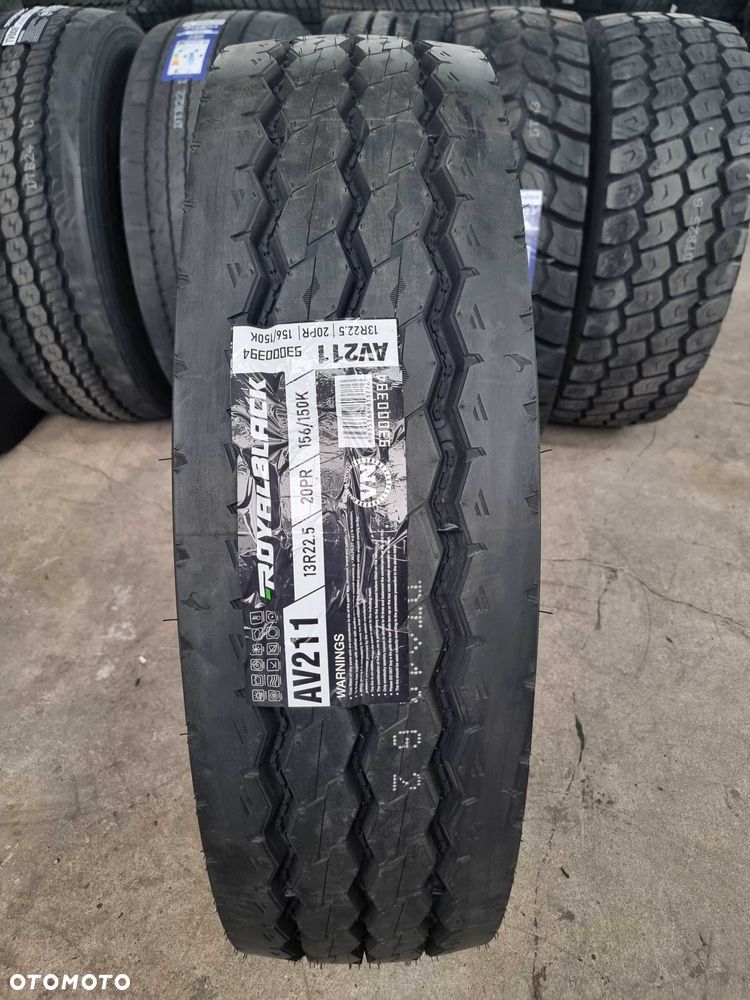 NOWE opony 13R22.5 Royal Black AV211 - przód budowlany - Premium - 1