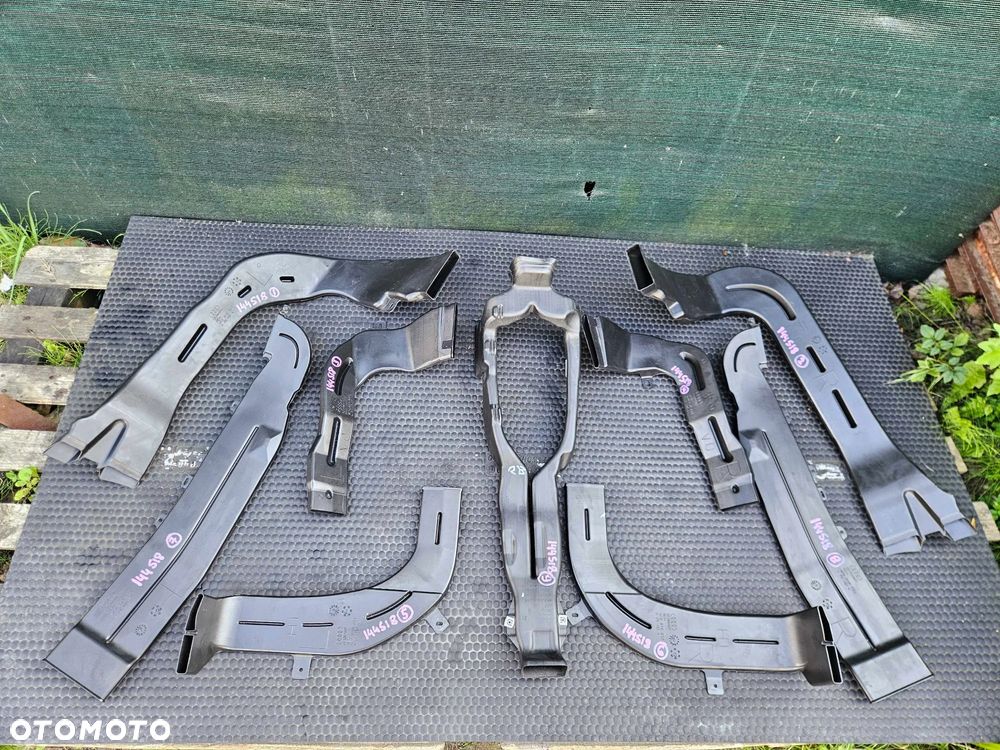 Kanal Powietrza Tunel Dolot Rura Nawiew Przod Tyl Slupek B Podloga Tunel Europa Audi A6 C6