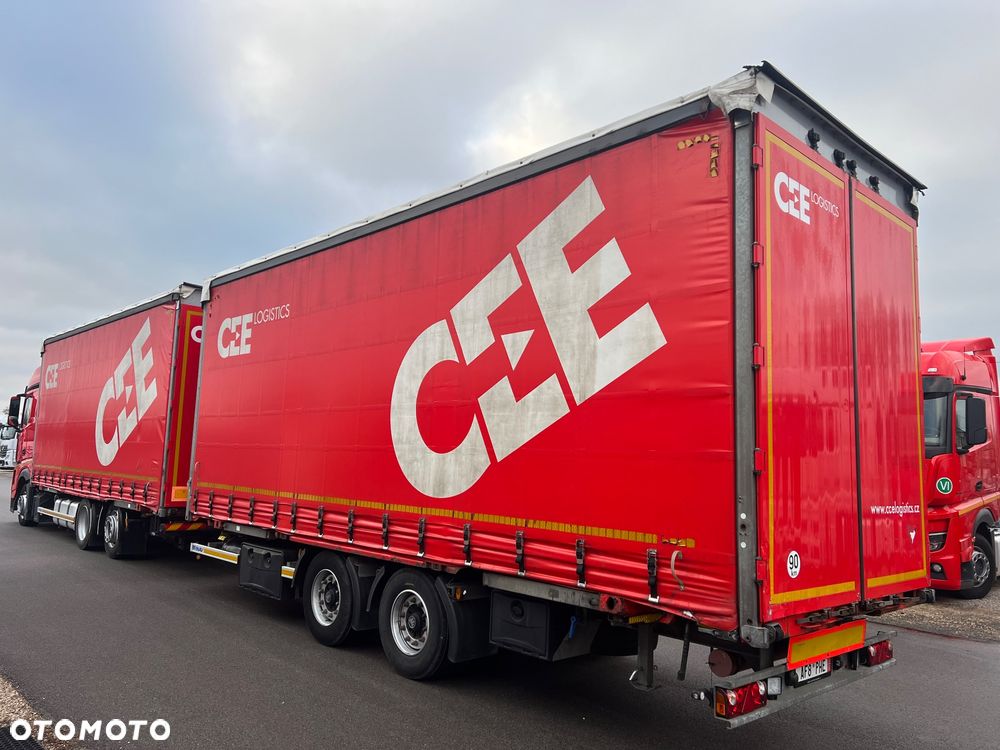 Mercedes-Benz ACTROS  MP5 euro6 6x2 jumbo zestaw  120m 38palet - 6