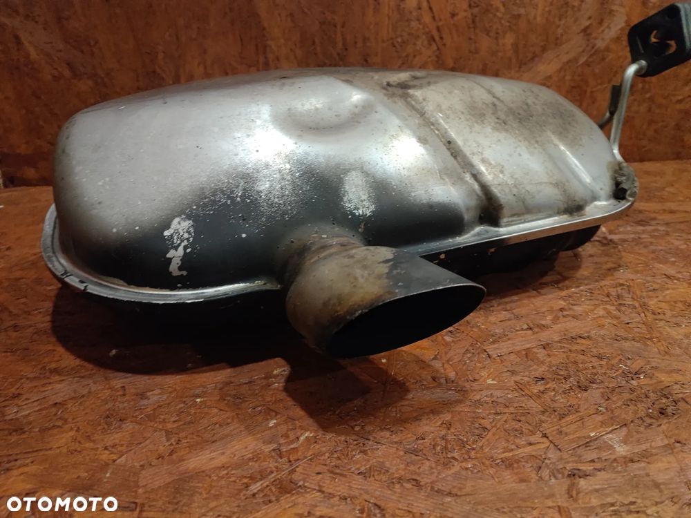 BMW E81 / E87LCI ORYGINALNY TŁUMIK KOŃCOWY / WYDECH KOŃCOWY DO SILNIKÓW GAMY N43 BENZYNA  ( 1.6i / 1.8i / 2.0i ) O NR. 18 30 7 578 497 /  18 30 7 567 693 OEM W DOBRYM STANIE - 4