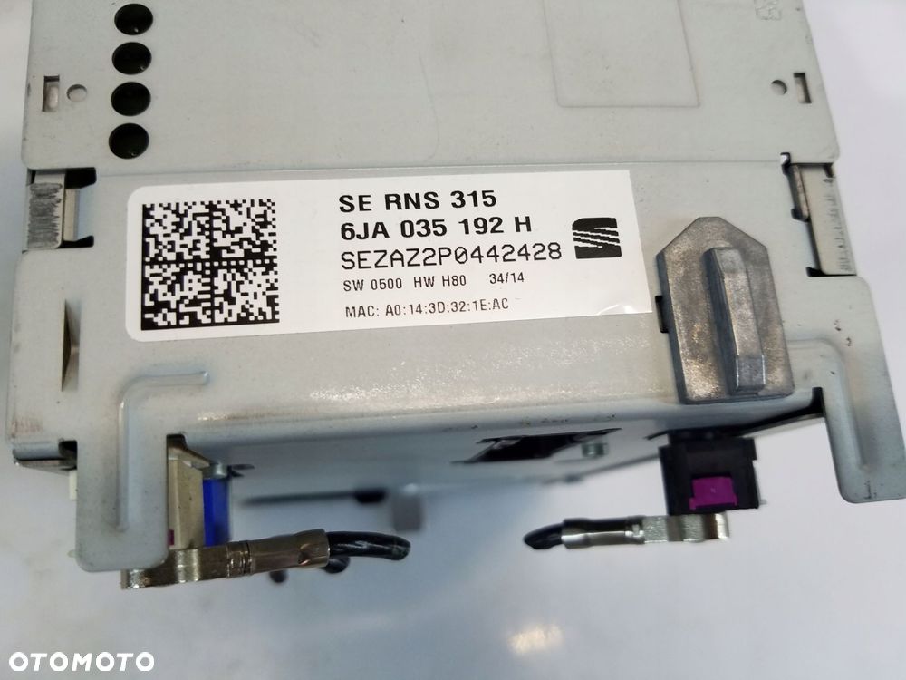 radio cd nawigacja seat toledo iv 6ja035192h - 4