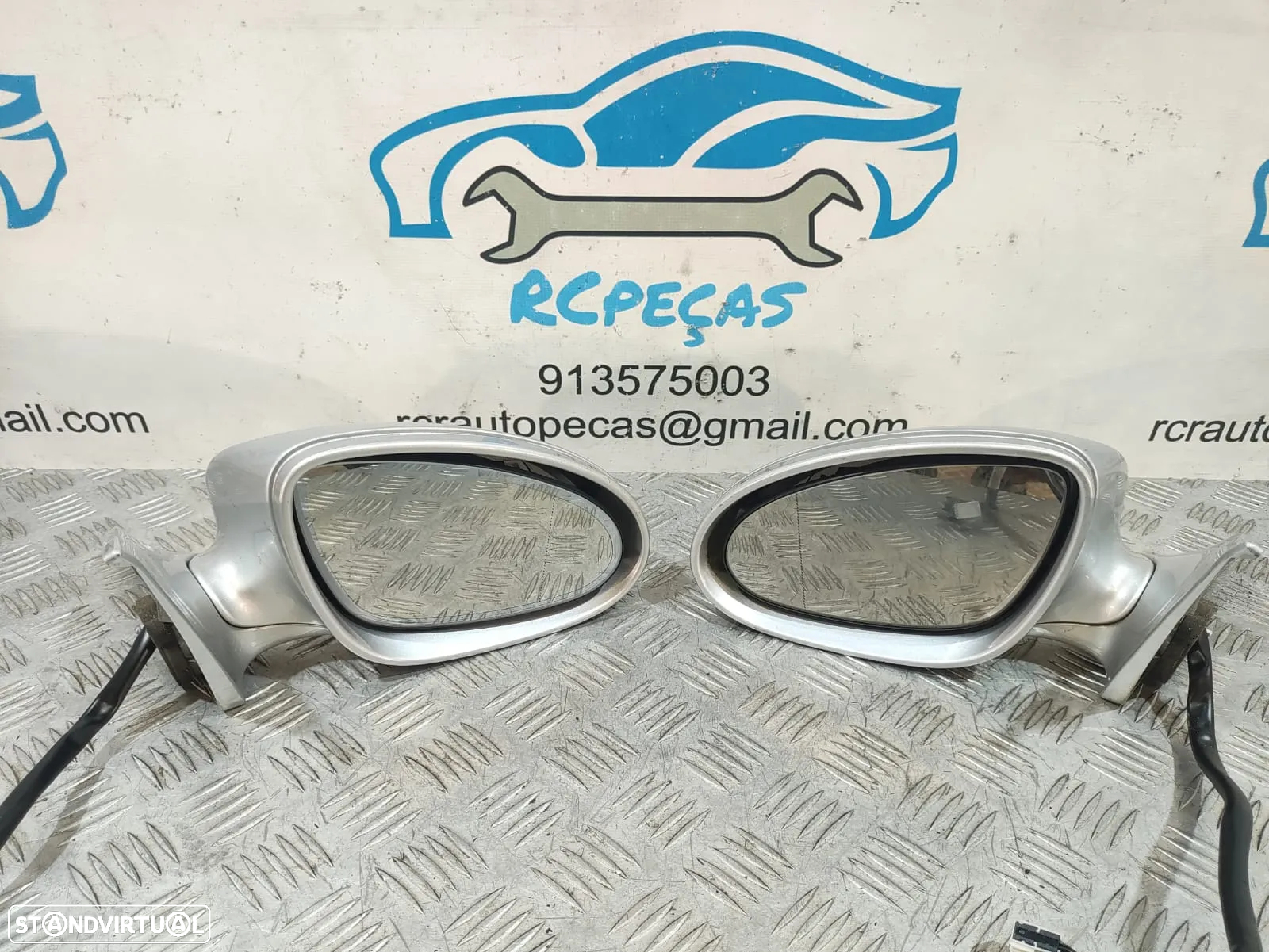 Retrovisores Espelhos Originais Mercedes Benz CLS W219 C219 - elétricos, aquecidos, anti encandeamento - 7