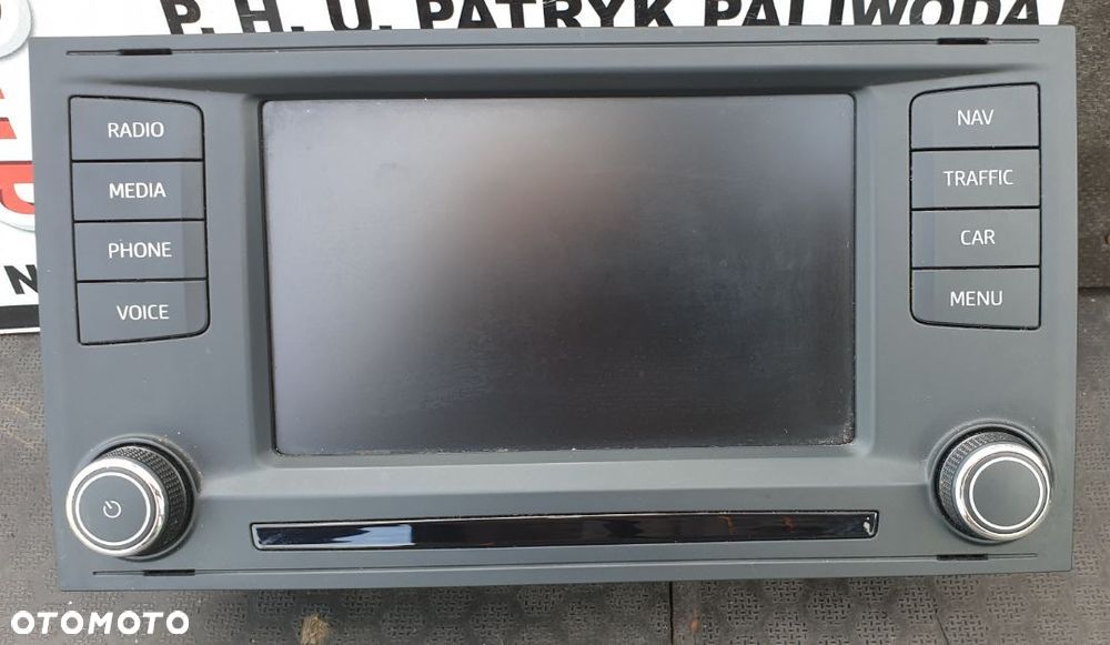 RADIO NAWIGACJA WYŚWIETLACZ 5F0919603A SEAT LEON III 5F - 4