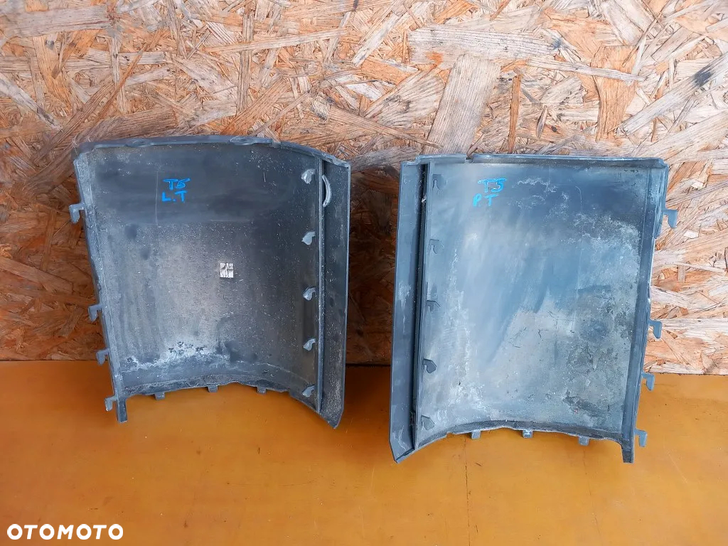 Listwa Pod Lampę Tylna Lewa Prawa Zderzaka Tył Narożnik Vw Transporter T5 Komplet - 2