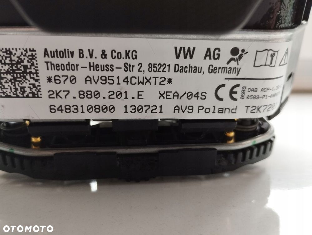 Poduszka kierowcy Airbag VW Caddy 2K7 2020-^ - 4