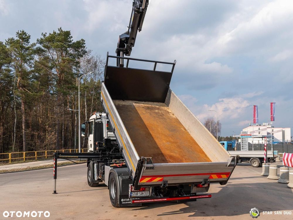 MAN TGS 18.400 4x4 HIAB 144 E-5 Hipro HDS  Żuraw Fly Jib Wywrotka - 8