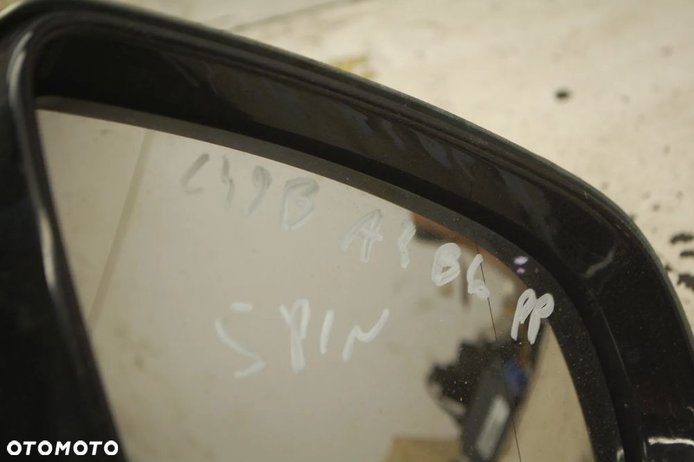 LUSTERKO PRAWY PRZÓD PRZEDNIE PRAWE LX7Z/ LZ5L/ LY9B/ LY5K AUDI A4 B6 5 PIN - 17