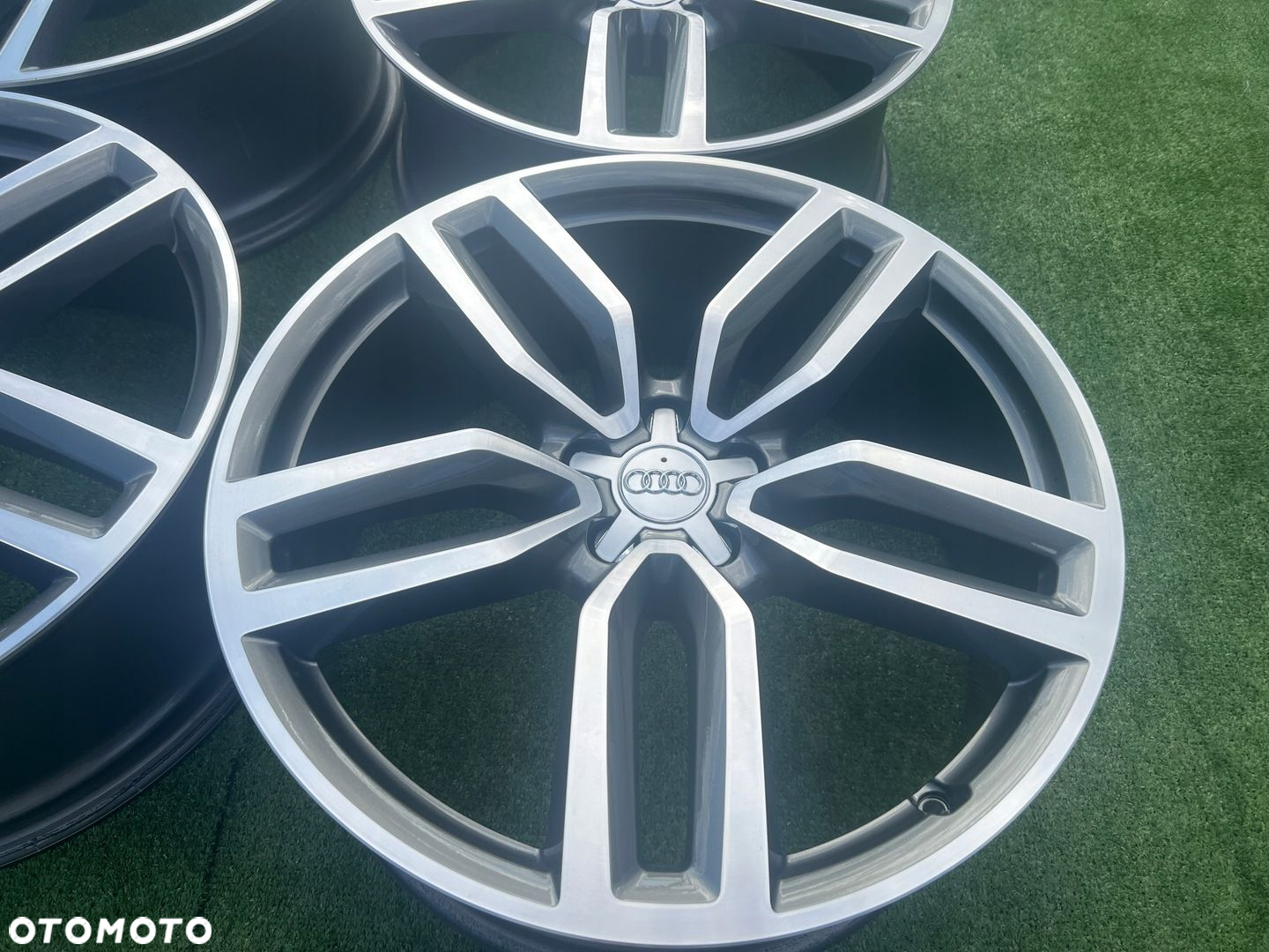 KOMPLET FELG FELGI ALU AUDI 8R0 Q5 SQ5 21 5X112 ET33 ORYGINALNE - 8