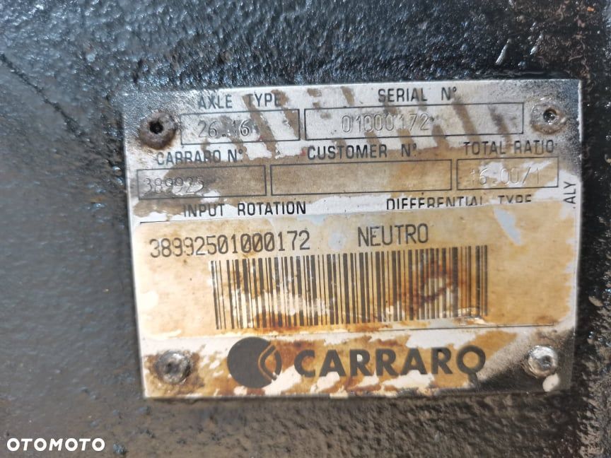 Obudowa osi Kramer KT 407 {Carraro 26.16} - 11