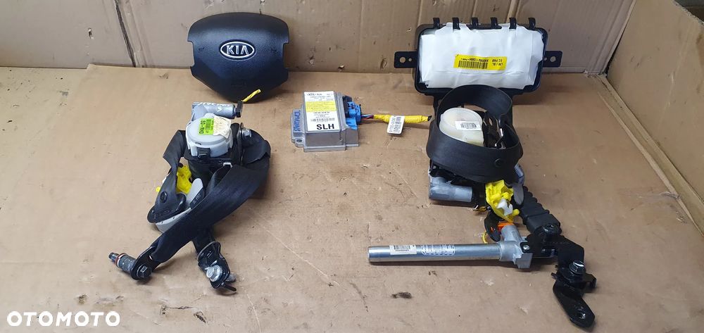 Poduszka konsoli kierowcy poduszki pasy sensor AIRBAG zestaw naprawczy Kia Sportage III - 7