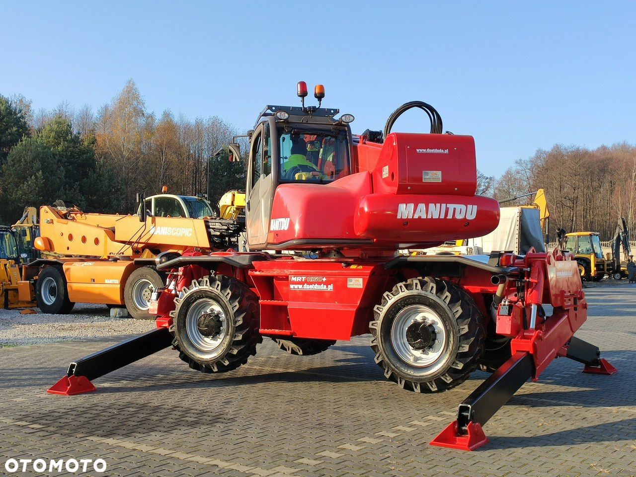 Manitou MRT 1850 ROTO Teleskopowa Obrotowa Dźwig 2150,2140,2540 - 21