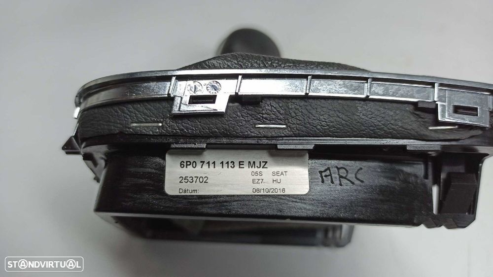 MANÍPULO DA ALAVANCA DE VELOCIDADES SEAT IBIZA SC (6P5) STYLE CONNECT - 5