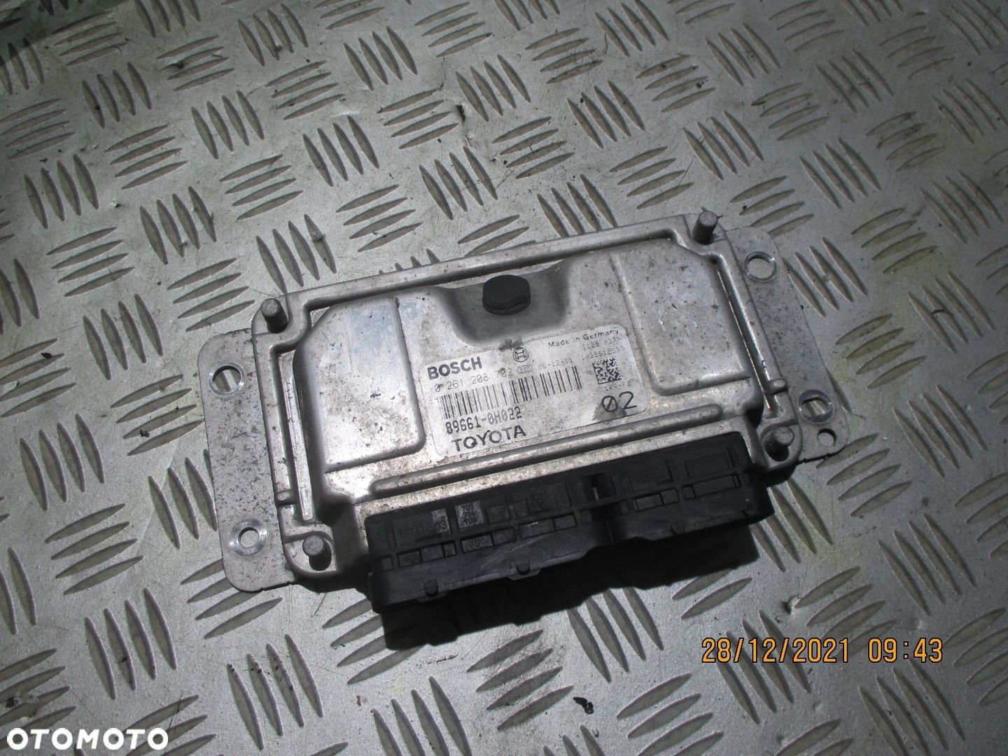 KOMPUTER SILNIKA TOYOTA AYGO C1 1.0 89661-0H022 - 1