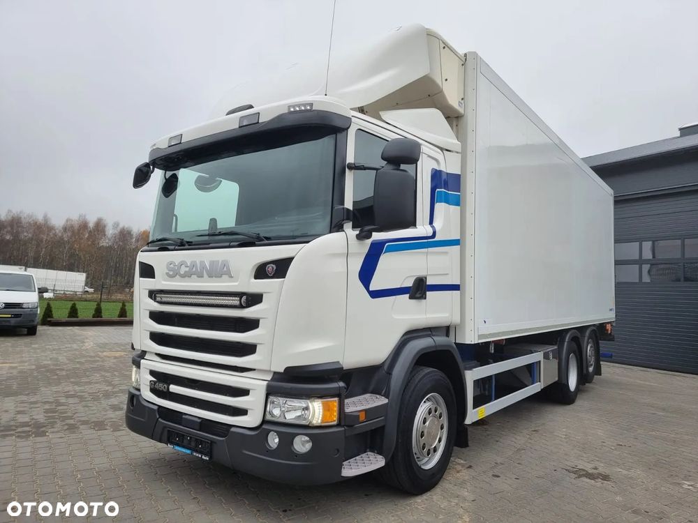 Scania G450 bez EGR 6x2 chłodnia SCHMITZ izoterma 19 palet kurierka - 3