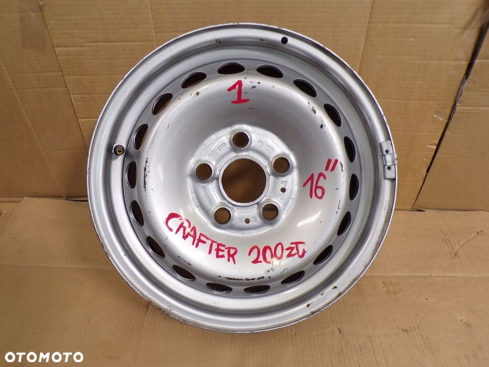 VW CRAFTER MAN 16- ORYGINALNA FELGA 16 " 2N0601027L - 1